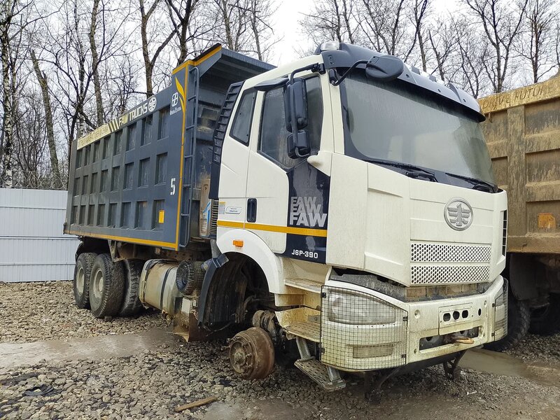 FAW J6 6x4 Самосвал — фото 3