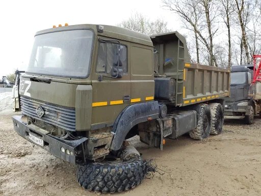 Уралпромтехника 5831 на шасси Ural 6370 6x6 Самосвал — фото 3