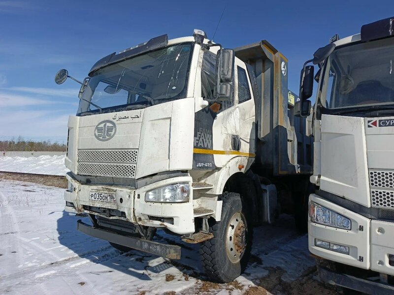 FAW J6 6x6 Самосвал — фото 3