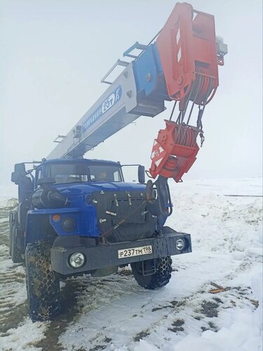 Галичский автокрановый завод (ГАКЗ) КС-55713 на шасси Ural 4320 6x6 Автокран