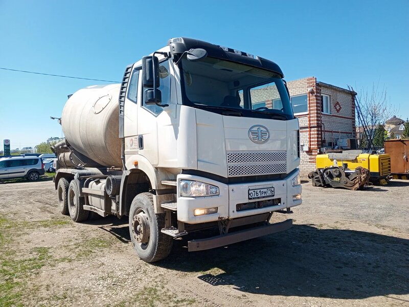Автомастер 7047 на шасси FAW CA 3250 6x4 Автобетоносмеситель — фото 2