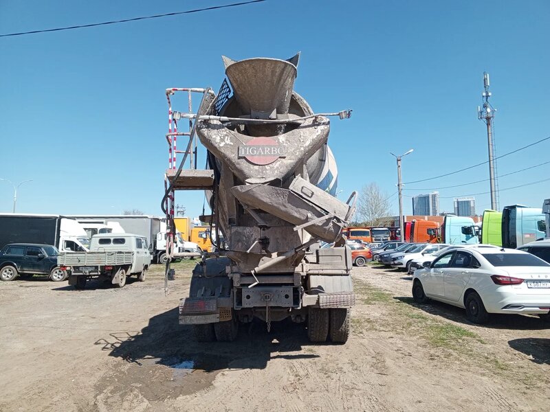 Автомастер 7047 на шасси FAW CA 3250 6x4 Автобетоносмеситель — фото 7
