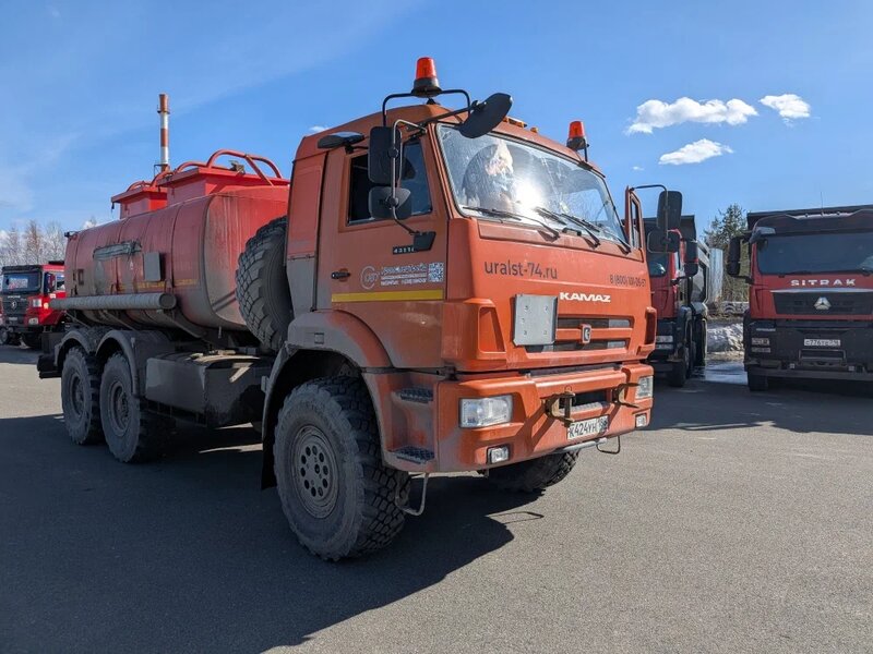 НПО Трансмастер 4671 на шасси КамАЗ 43118 6x6 Автотопливозаправщик — фото 2