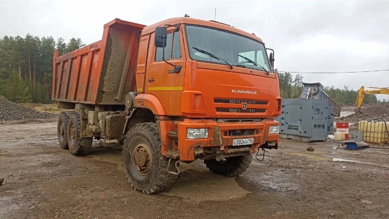 КамАЗ 65222 6x6 Самосвал — фото 2