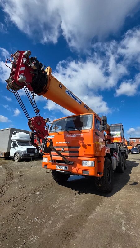 Клинцовский автокрановый завод (КАЗ) КС-55713 на шасси КамАЗ 43118 6x6 Автокран — фото 2