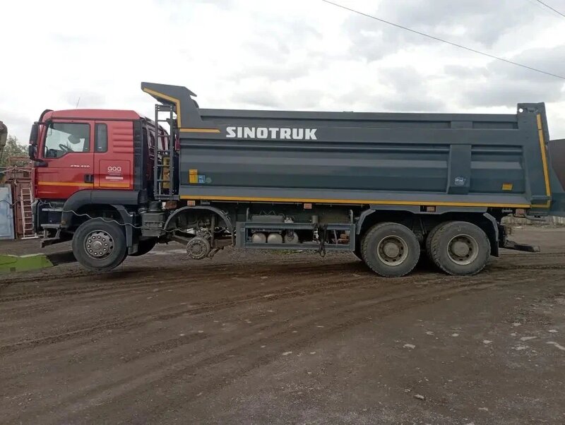 SITRAK C7H 8x4 Самосвал — фото 3