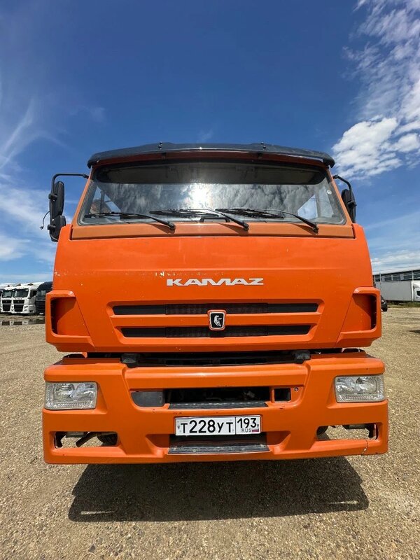 Туймазинский завод автобетоновозов 5814 на шасси КамАЗ 6520 6x4 Автобетоносмеситель — фото 1