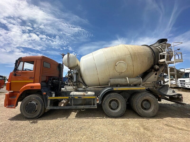 Туймазинский завод автобетоновозов 5814 на шасси КамАЗ 6520 6x4 Автобетоносмеситель — фото 5