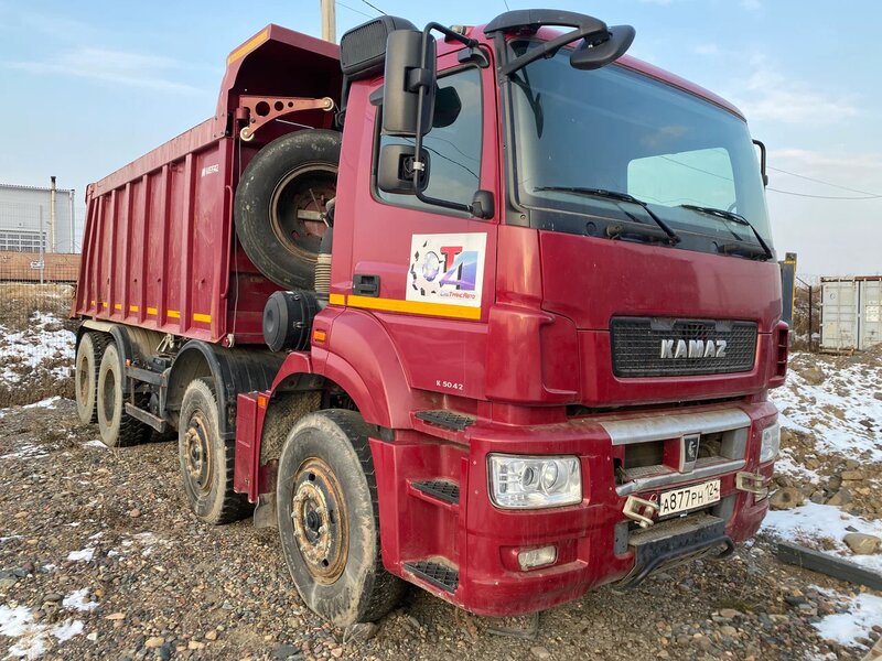 КамАЗ 65801 8x4 Самосвал — фото 3