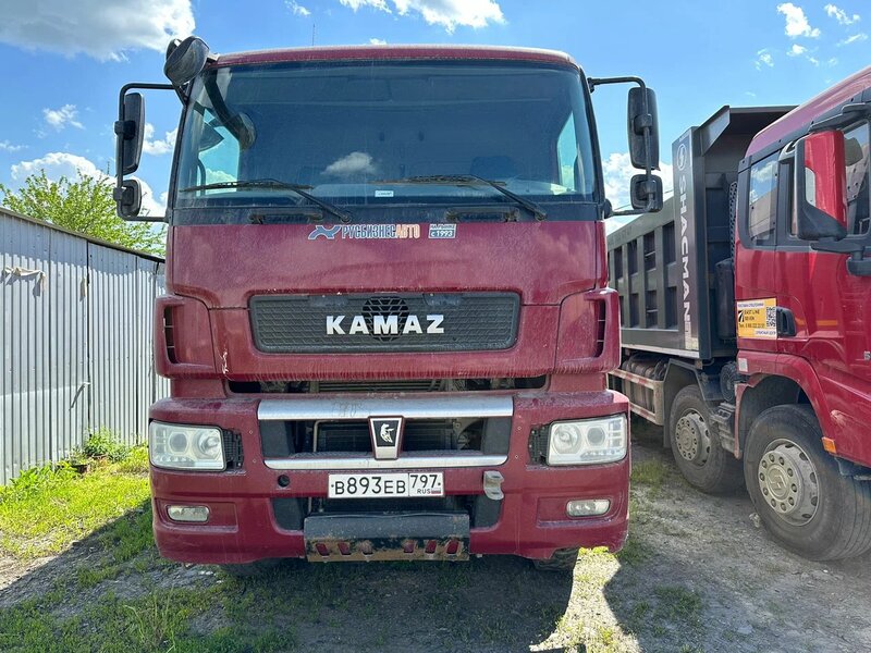 КамАЗ 65801 8x4 Самосвал — фото 1